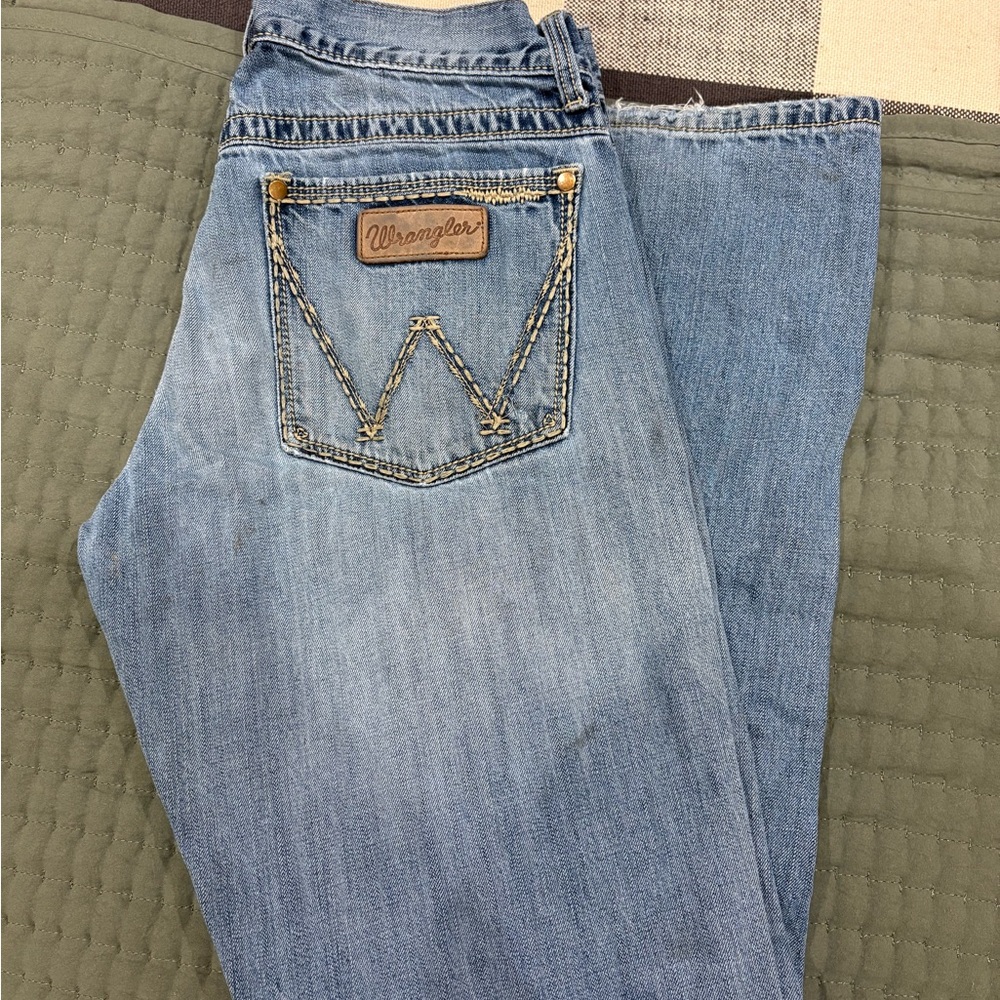 Wrangler Light Blue Denim Pants